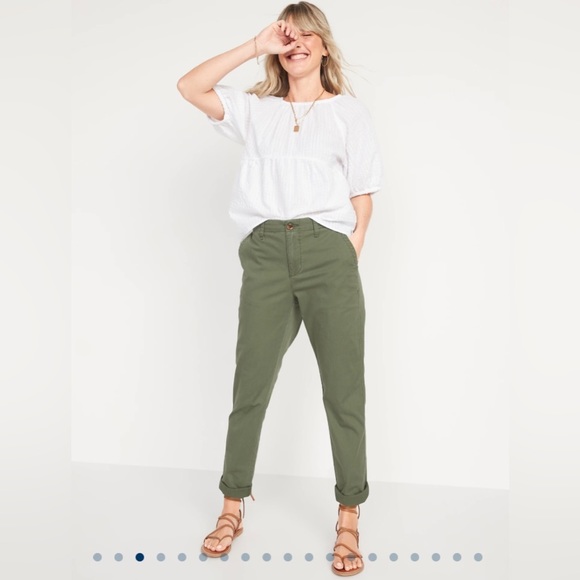 Old Navy Pants - Old Navy High-Waisted High Rise OGC Chino Pants for Women Size Large